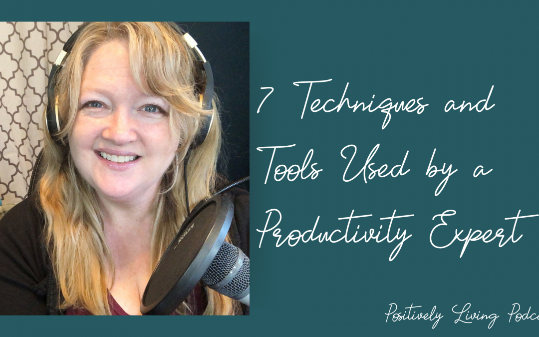 7 Techniques and Tools Used by a Productivity Expert