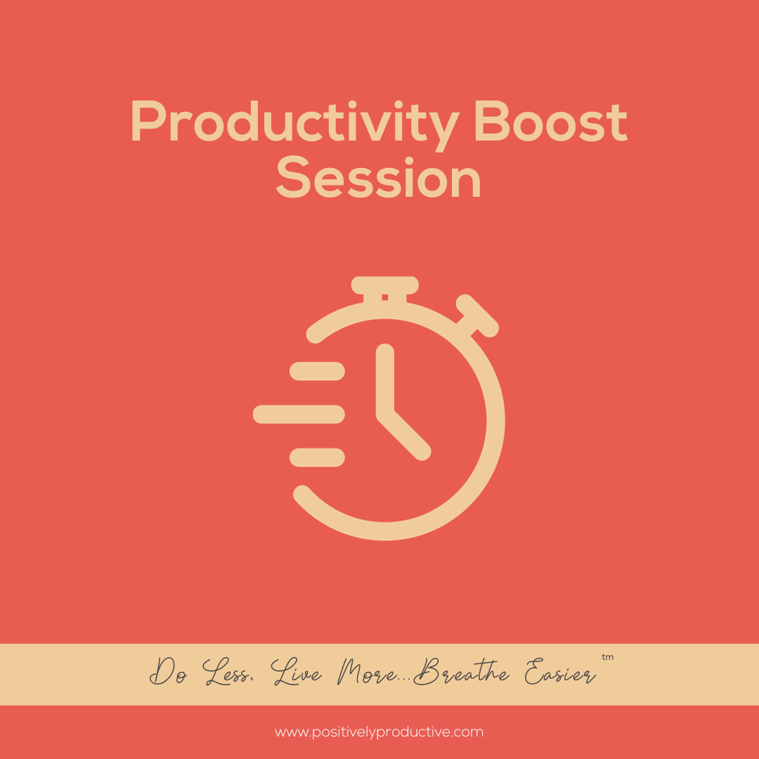 Feel-good Personal Productivity Coaching